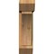 Ekena Millwork Thorton Slat Rough Sawn Bracket w/ Offset Brace, Western Red Cedar, 6"W x 18"D x 22"H BKT0604X18X22THR06RWR - alternate 4